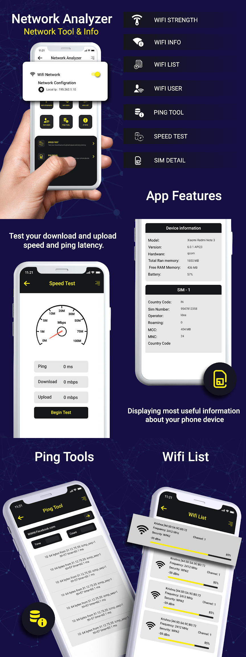 WPS WiFi Connect - WPA WiFi Tester - Network Analyzer